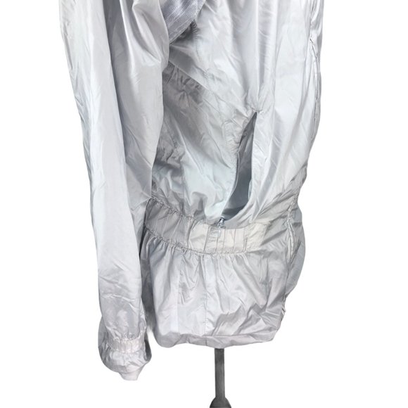 Light Gray ADIDAS Lightweight Jacket Sz Small - Picture 5 of 15